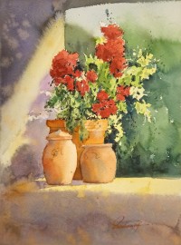 Sadia Arif, 11 x 15 Inch, Watercolor on Paper, Cityscape Painting, AC-SAD-067